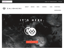 Tablet Screenshot of calibakers.com